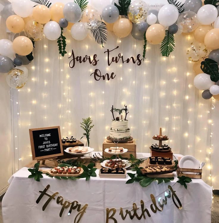 Birthday celebration decor preview