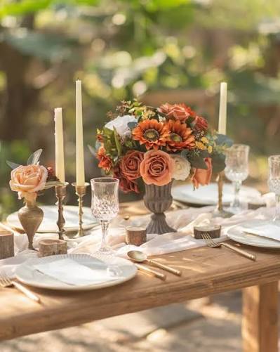 Social event decor preview